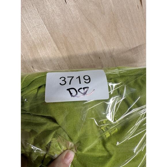 Mofiz Women Size M Lime Green Hooded Long Sleeve Golf Dress - Picture 7 of 7